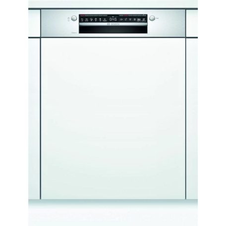 Bosch SMI4HVS45E Beépíthető mosogatógép, bútorlap nélkül 13 teríték, 7.5 L fogyasztás, 6 program,  46 dB zajszint, E energia, Felső evőeszköztartó , 60 cm, Digit. kijelző, Automata ajtónyitás nélkül