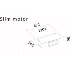 Falmec 2M SLIM Keskeny motor