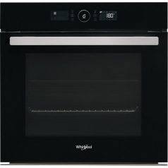   Whirlpool AKZ9 6230 NB Beépíthető Sütő 16 funkcióval, Digit. Kijelzővel, 73 L, Teleszkópos sütősín, Öntisztító funkció: Katalitikus