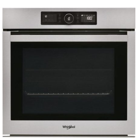 Whirlpool AKZ9 6270 IX Beépíthető Sütő 16 funkcióval, Digit. Kijelzővel, 73 L, Teleszkópos sütősín, Öntisztító funkció: Pirolitikus