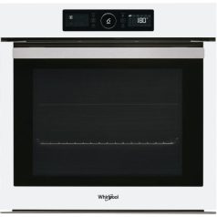   Whirlpool AKZ9 6220 WH Beépíthető Sütő 16 funkcióval, Digit. Kijelzővel, 73 L, Teleszkópos sütősín, Öntisztító funkció: Gőztisztítás