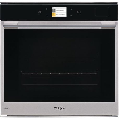 Whirlpool W9 OS2 4S1 P Beépíthető Sütő 8 funkcióval, Digit. Kijelzővel, 73 L, Teleszkópos sütősín, Öntisztító funkció: Pirolitikus