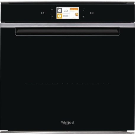 Whirlpool W11I OM1 4MS2 H Beépíthető Sütő 8 funkcióval, Digit. Kijelzővel, 73 L, Teleszkópos sütősín nélkül, Öntisztító funkció: Gőztisztítás