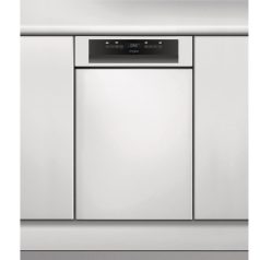   Whirlpool WSBO 3O34 PF X Beépíthető mosogatógép, bútorlap nélkül 10 teríték, 9 L fogyasztás, 8 program,  44 dB zajszint, D energia, Felső evőeszköztartó , 45 cm, Digit. kijelző, Automata ajtónyitással