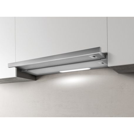 Elica ELITE 14 PLUS IX/A/60 inox Beépíthető Kihúzható páraelszívó LED világítás  1 db motor, 400 m3/h,  47-65 dB zajszint,  60 cm széles,  C Energiaosztály