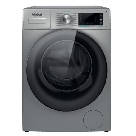 Whirlpool W6 W945SB EE Elöltöltős mosógép B Energiaosztály, 9 kg, Normál mélység, 1400 fordulat/perc, Centrifugálási zajszint: 71 dB, Inverter motorral,  Gőzfunkcióval