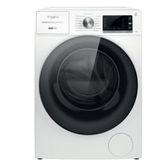   Whirlpool W7X W845WB EE Elöltöltős mosógép B Energiaosztály, 8 kg, Normál mélység, 1400 fordulat/perc, Centrifugálási zajszint: 65 dB, Inverter motorral,  Gőzfunkcióval