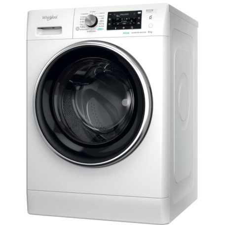 Whirlpool FFD 8469 BCV EE Elöltöltős gőzfunkciós mosógép A Energiaosztály, 8 kg, Normál mélység, 1351 fordulat/perc, Centrifugálási zajszint: Pótlásra váró adatInverter motorral,  Gőzfunkcióval