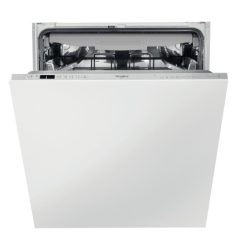   Whirlpool WIC 3C34 PFE S Beépíthető mosogatógép, bútorlap nélkül 14 teríték, 9.5 L fogyasztás, 8 program,  44 dB zajszint, D energia, Felső evőeszköztartó , 60 cm, Digit. kijelző, Automata ajtónyitással