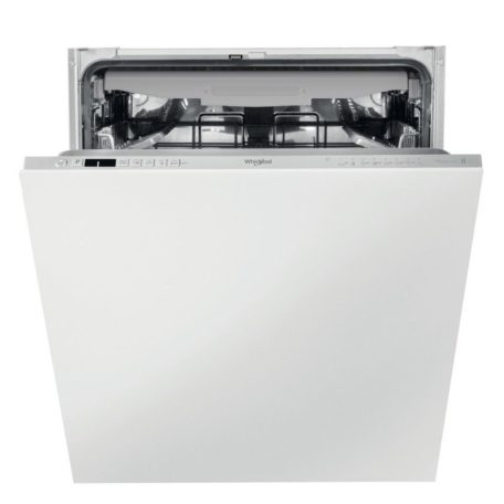 Whirlpool WIC 3C34 PFE S Beépíthető mosogatógép, bútorlap nélkül 14 teríték, 9.5 L fogyasztás, 8 program,  44 dB zajszint, D energia, Felső evőeszköztartó , 60 cm, Digit. kijelző, Automata ajtónyitással