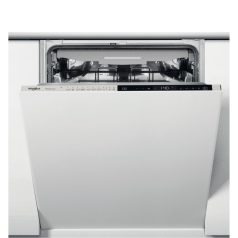   Whirlpool WCIP 4O41 PFE Beépíthető mosogatógép, bútorlap nélkül 14 teríték, 9.5 L fogyasztás, 10 program,  41 dB zajszint, C energia, Felső evőeszköztartó , 60 cm, Digit. kijelző, Automata ajtónyitással