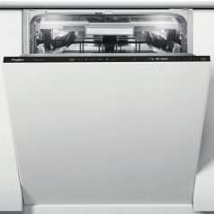   Whirlpool WIS 1150 PEL Beépíthető mosogatógép, bútorlap nélkül 14 teríték, 9.5 L fogyasztás, 11 program,  41 dB zajszint, B energia, Felső evőeszköztartó , 60 cm, Digit. kijelző, Automata ajtónyitással