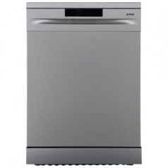   Gorenje GS620C10S Szabadonálló mosogatógép 14 teríték, 9.8 L fogyasztás, 5 program,  45 dB zajszint, C energia, Felső evőeszköztartó , 60 cm, Digit. kijelző, Automata ajtónyitással