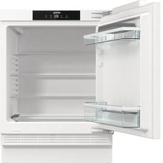   Gorenje RIU609EA1 Beépíthető Egyajtós hűtőszekrény, bútorlap nélkül E Energiaosztály, Hűtő: 138L, Nofrost nélkül, Zajszint: 37 dB, Szél: 59.5 cm, Mag: 81.8 cm, Mély: 54.5 cm, Digitális kijelzővel