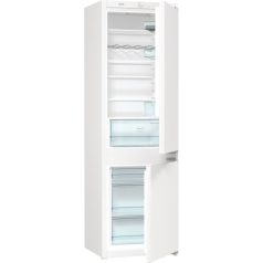   Gorenje RKI418EE1 Beépíthető Alulfagyasztós hűtőszekrény, bútorlap nélkül E Energiaosztály, Hűtő: 189L, Fagyasztó: 71L, Nofrost nélkül, Zajszint: 36 dB, Szél: 54 cm, Mag: 177.5 cm, Mély: 54.5 cm,