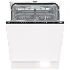   Gorenje GV663D60 Beépíthető mosogatógép, bútorlap nélkül 16 teríték, 11 L fogyasztás, 8 program,  44 dB zajszint, D energia, Felső evőeszköztartó , 60 cm, Digit. kijelző, Automata ajtónyitással