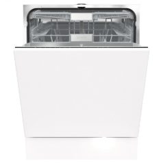   Gorenje GV673C62 Beépíthető mosogatógép UltraClean, bútorlap nélkül 16 teríték, 9.6 L fogyasztás, 7 program,  39 dB zajszint, C energia, Felső evőeszköztartó , 60 cm, Digit. kijelző, Automata ajtónyitással