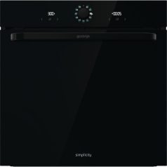   Gorenje BOS6737SYB Beépíthető Sütő 11 funkcióval, Digit. Kijelzővel, 77 L, Teleszkópos sütősín, Öntisztító funkció: Hidrolitikus öntisztítás