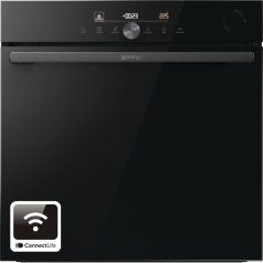   Gorenje BSA6747DGWI Beépíthető Sütő 12 funkcióval, Digit. Kijelzővel, 77 L, Teleszkópos sütősín, Öntisztító funkció: Gőztisztítás