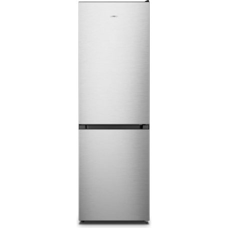 Gorenje NRK619EPXL4 Alulfagyasztós hűtőszekrény E Energiaosztály, Hűtő: 207L, Fagyasztó: 97L, Nofrost, Zajszint: 39 dB, Szél: 59.5 cm, Mag: 186 cm, Mély: 58.9 cm, Digitális kijelző nélkül