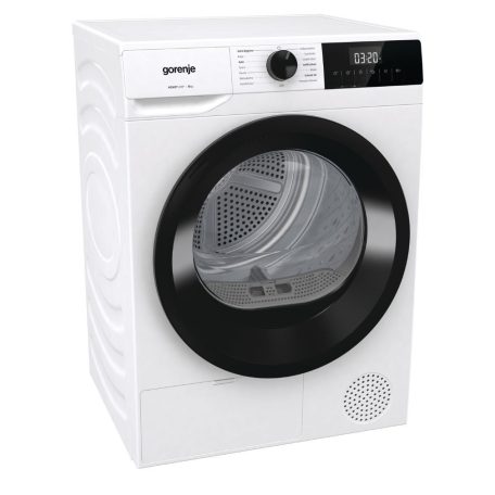 Gorenje DHNE82 Hőszivattyús szárítógép A++ Energiaosztály, 8 kg, Zajszint: 64 dB, Inverter motor nélkül