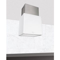   Nodor NORBREEZE ISLA CUBE GLASS ECO 60 WHSziget páraelszívó LED világítás  1 db motor, 1200 m3/h,  42-54 dB zajszint,  62 cm széles,  A Energiaosztály