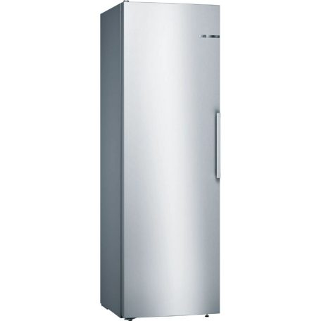 Bosch KSV36VLEP Egyajtós hűtőszekrény E Energiaosztály, Hűtő: 346L, Nofrost nélkül, Zajszint: 39 dB, Szél: 60 cm, Mag: 186 cm, Mély: 65 cm, Digitális kijelzővel