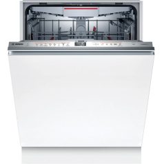   Bosch SBH6TCX01E Beépíthető mosogatógép, bútorlap nélkül 14 teríték, 9.5 L fogyasztás, 8 program,  43 dB zajszint, A energia, Felső evőeszköztartó , 60 cm, Digit. kijelző, Automata ajtónyitás nélkül