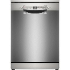   Bosch SMS2HVI02E Szabadonálló mosogatógép 14 teríték, 9 L fogyasztás, 5 program,  46 dB zajszint, D energia, Felső evőeszköztartó , 60 cm, Digit. kijelző, Automata ajtónyitás nélkül