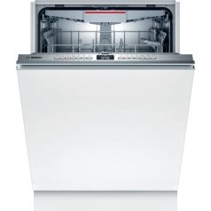   Bosch SBH4HVX00E Beépíthető mosogatógép, bútorlap nélkül 14 teríték, 9 L fogyasztás, 6 program,  46 dB zajszint, D energia, Felső evőeszköztartó , 60 cm, Digit. kijelző, Automata ajtónyitás nélkül