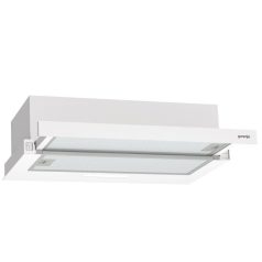   Gorenje TH60E3W Beépíthető Kihúzható páraelszívó LED világítás  1 db motor, 350 m3/h,  62-67 dB zajszint,  60 cm széles,  C Energiaosztály