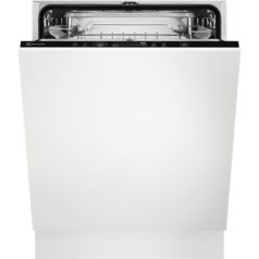   Electrolux EEA27200L Beépíthető mosogatógép, bútorlap nélkül 13 teríték, 9.9 L fogyasztás, 5 program,  46 dB zajszint, E energia, Alsó evőeszköztartó , 60 cm, Digit. kijelző, Automata ajtónyitással