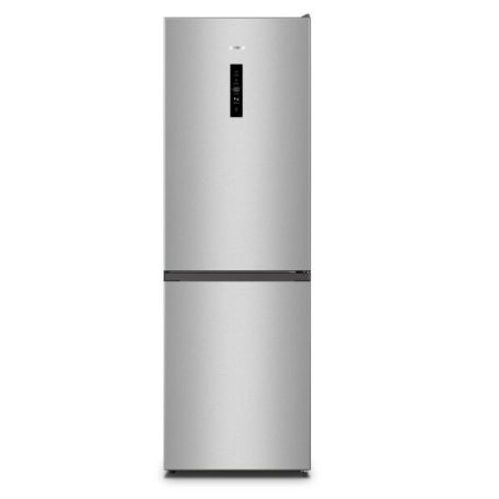 Gorenje NRK6192AS4 Alulfagyasztós hűtőszekrény E Energiaosztály, Hűtő: 207 L, Fagyasztó: 93L, Nofrost, Zajszint: 38 dB, Szél: 60 cm, Mag: 186 cm, Mély: 59 cm, Digitális kijelzővel