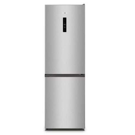 Gorenje NRK6192AS4 Alulfagyasztós hűtőszekrény E Energiaosztály, Hűtő: 207 L, Fagyasztó: 93L, Nofrost, Zajszint: 38 dB, Szél: 60 cm, Mag: 186 cm, Mély: 59 cm, Digitális kijelzővel