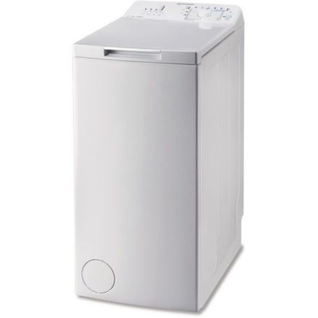 Indesit BTW L50300 EU/N Felültöltős mosógép D Energiaosztály, 5 kg, 1000 fordulat/perc, Centrifugálási zajszint: 78 dB, Inverter motor nélkül, Gőzfunkció nélkül