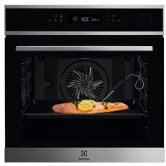   Electrolux EOB7S31X Beépíthető Gőzsütő, Digit. Kijelzővel, 70 L, Teleszkópos sütősín, Öntisztító funkció: Gőztisztítás