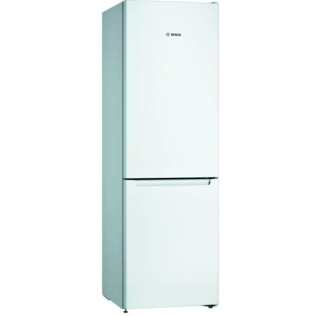 Bosch KGN36NWEA Alulfagyasztós hűtőszekrény E Energiaosztály, Hűtő: 215L, Fagyasztó: 87L, Nofrost, Zajszint: 42 dB, Szél: 60 cm, Mag: 186 cm, Mély: 66 cm, Digitális kijelző nélkül