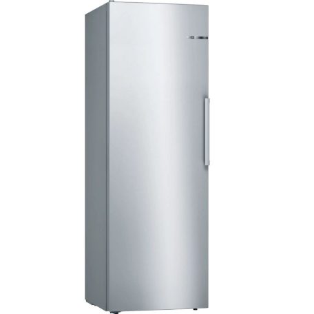 Bosch KSV33VLEP Egyajtós hűtőszekrény E Energiaosztály, Hűtő: 324L, Nofrost nélkül, Zajszint: 39 dB, Szél: 60 cm, Mag: 176 cm, Mély: 65 cm, Digitális kijelző nélkül