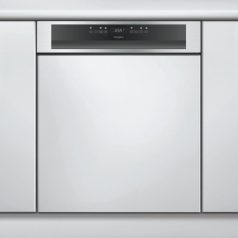   Whirlpool WBO 3T133 PF X Beépíthető mosogatógép, bútorlap nélkül 14 teríték, 9.5 L fogyasztás, 10 program,  43 dB zajszint, D energia, Alsó evőeszköztartó , 60 cm, Digit. kijelző, Automata ajtónyitással