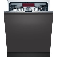   Neff S175ECX12E Beépíthető mosogatógép, bútorlap nélkül 14 teríték, 9.5 L fogyasztás, 5 program,  42 dB zajszint, D energia, Felső evőeszköztartó , 60 cm, Digit. kijelző, Automata ajtónyitás nélkül