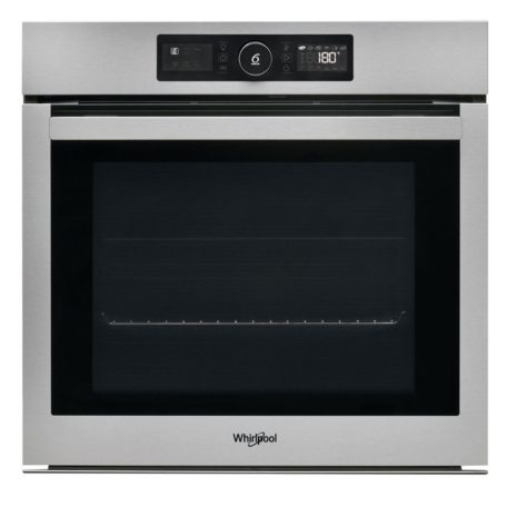 Whirlpool AKZ9 9480 IX Beépíthető Sütő 8 funkcióval, Digit. Kijelzővel, 73 L, Teleszkópos sütősín, Öntisztító funkció: Pirolitikus