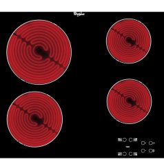   Whirlpool AKT 8090 NE Beépíthető Kerámia főzőlap Keret nélküli, 6200 W, Érintőszenzoros, Gyerekzár, Booster funkció nélkül