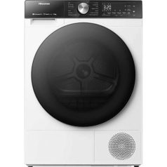   Hisense DH5S102BW Hőszivattyús szárítógép A+++ Energiaosztály, 10 kg, Zajszint: 64 dB, Inverter motor nélkül