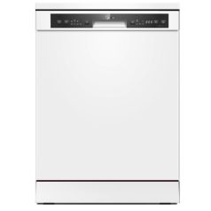   Midea MFD60S120W-HR Szabadonálló mosogatógép, 12 teríték, 11 L fogyasztás, 6 program,  49 dB zajszint, E energia, Alsó evőeszköztartó , 60 cm, Digit. kijelző, Automata ajtónyitás nélkül