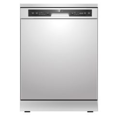   Midea MFD60S120X-HR Szabadonálló mosogatógép, 12 teríték, 11 L fogyasztás, 6 program,  49 dB zajszint, E energia, Alsó evőeszköztartó , 60 cm, Digit. kijelző, Automata ajtónyitás nélkül