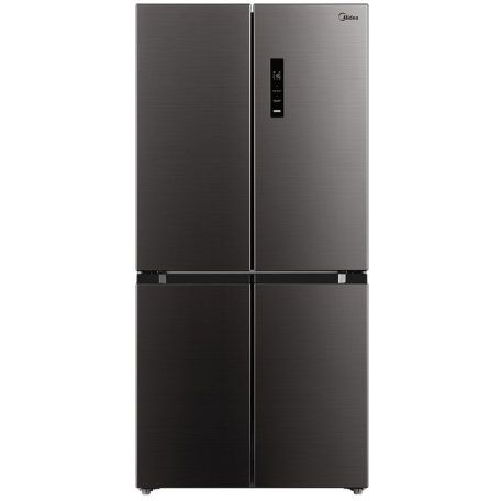 Midea MDRF632FIE284 ajtós hűtőszekrény fagyasztóval, E Energiaosztály, Hűtő: 305L, Fagyasztó: 169L, Nofrost, Zajszint: 35 dB, Szél: 83.3 cm, Mag: 178 cm, Mély: 65.3 cm, Digitális kijelzővel