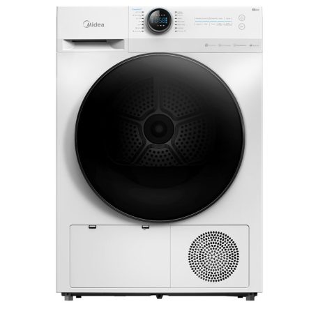 Midea MD200H90W/W-HRHőszivattyús szárítógép A++ Energiaosztály, 9 kg, Zajszint: 69 dB, Inverter motor nélkül