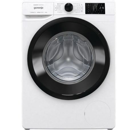 Gorenje WNEI94BS Elöltöltős mosógép B Energiaosztály, 9 kg, Normál mélység, 1400 fordulat/perc, Centrifugálási zajszint: 76 dB, Inverter motorral,  Gőzfunkcióval