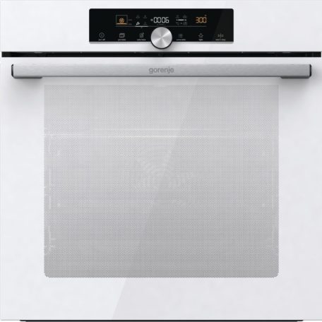 Gorenje BOS6747A01WG Beépíthető Sütő 12 funkcióval, Digit. Kijelzővel, 77 L, Teleszkópos sütősín, Öntisztító funkció: Katalitikus