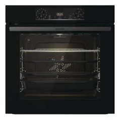   Gorenje BPS6737E14BG Beépíthető Sütő 12 funkcióval, Digit. Kijelzővel, 77 L, Teleszkópos sütősín, Öntisztító funkció: Pirolitikus